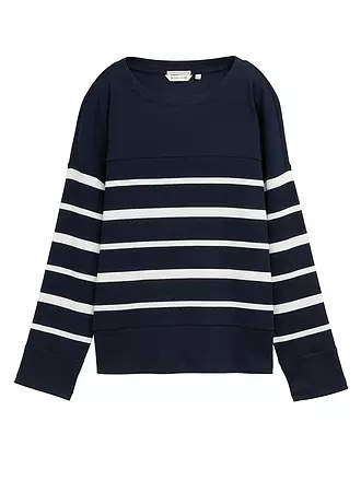 TOM TAILOR | Camiseta de manga larga | blau